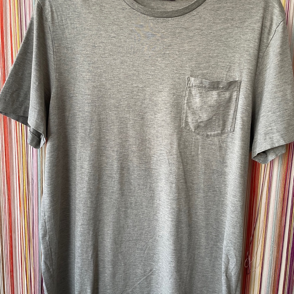 Ralph Lauren Purple Label Gray Short Sleeve Tee